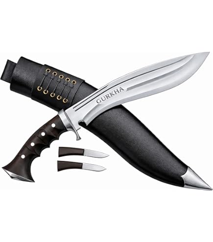 Amazon.com : QT Shopping Gurkha Service No 1 Kukri Knife 10 IN